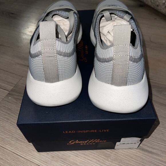 Good Man Shoes GMT Knit Trainer - Grey - Made Italy - Men Size 8 - $298 main image 7